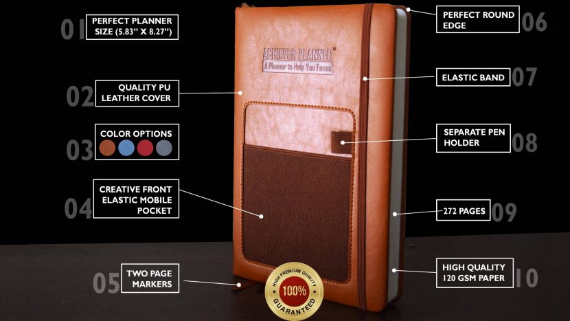 Achiever Planner With Smart Pocket Organizer